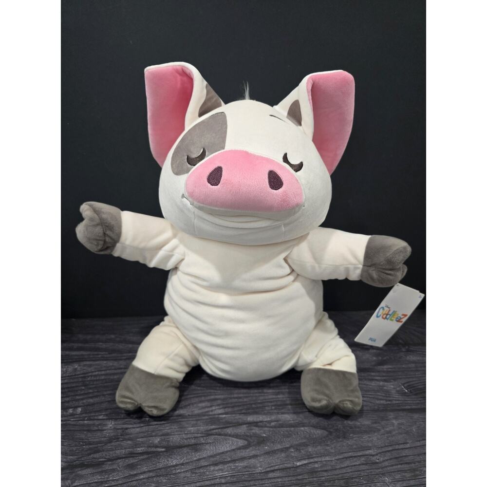 NEW Disney Store Pua Cuddleez Plush Large 24" Moana Pig Pillow Stuffed Animal